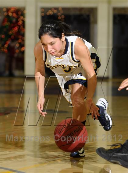 Thumbnail 1 in Yuba City vs. Gridley (Lady Bulldog Holiday Classic) photogallery.