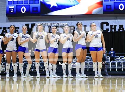 Thumbnail 1 in Byron Nelson vs. Dawson (UIL 6A D1 Volleyball Final) photogallery.