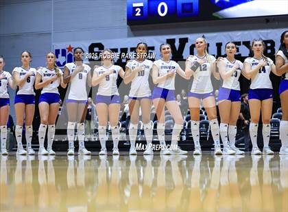 Thumbnail 3 in Byron Nelson vs. Dawson (UIL 6A D1 Volleyball Final) photogallery.