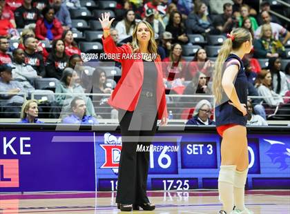 Thumbnail 2 in Byron Nelson vs. Dawson (UIL 6A D1 Volleyball Final) photogallery.