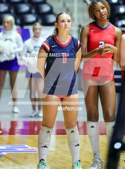 Thumbnail 2 in Byron Nelson vs. Dawson (UIL 6A D1 Volleyball Final) photogallery.