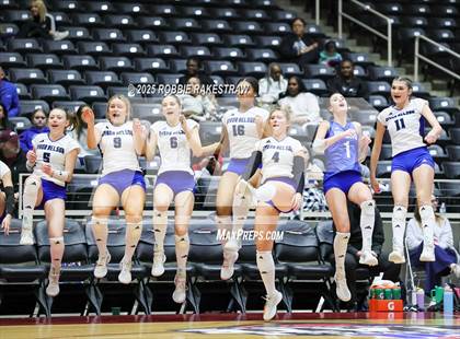 Thumbnail 1 in Byron Nelson vs. Dawson (UIL 6A D1 Volleyball Final) photogallery.