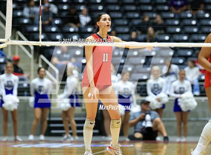 Thumbnail 3 in Byron Nelson vs. Dawson (UIL 6A D1 Volleyball Final) photogallery.