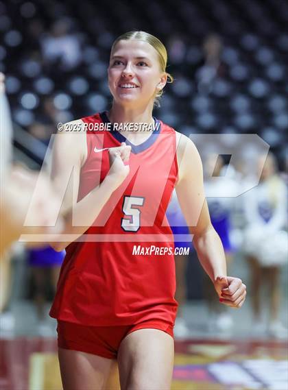 Thumbnail 3 in Byron Nelson vs. Dawson (UIL 6A D1 Volleyball Final) photogallery.