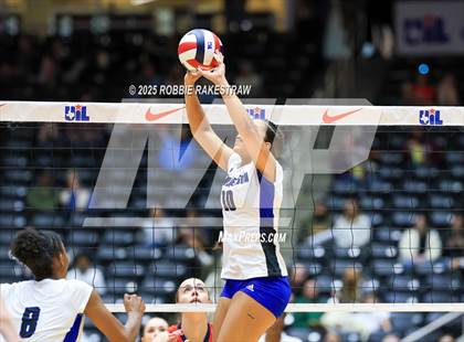 Thumbnail 2 in Byron Nelson vs. Dawson (UIL 6A D1 Volleyball Final) photogallery.