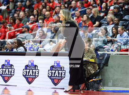 Thumbnail 3 in Byron Nelson vs. Dawson (UIL 6A D1 Volleyball Final) photogallery.