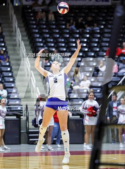 Thumbnail 2 in Byron Nelson vs. Dawson (UIL 6A D1 Volleyball Final) photogallery.