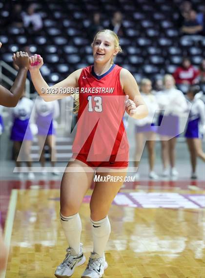 Thumbnail 2 in Byron Nelson vs. Dawson (UIL 6A D1 Volleyball Final) photogallery.