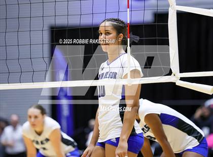 Thumbnail 3 in Byron Nelson vs. Dawson (UIL 6A D1 Volleyball Final) photogallery.