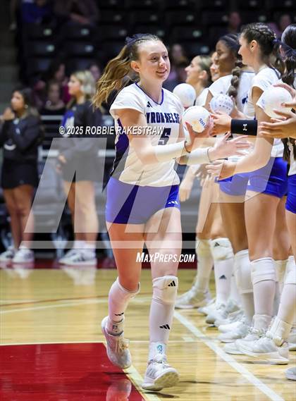 Thumbnail 1 in Byron Nelson vs. Dawson (UIL 6A D1 Volleyball Final) photogallery.