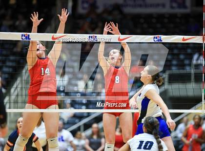 Thumbnail 2 in Byron Nelson vs. Dawson (UIL 6A D1 Volleyball Final) photogallery.