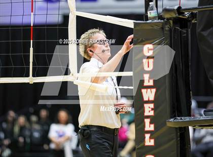 Thumbnail 3 in Byron Nelson vs. Dawson (UIL 6A D1 Volleyball Final) photogallery.