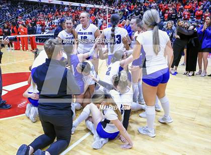 Thumbnail 1 in Byron Nelson vs. Dawson (UIL 6A D1 Volleyball Final) photogallery.