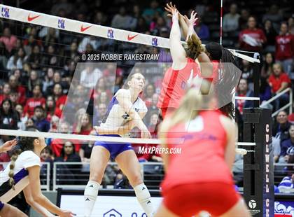 Thumbnail 1 in Byron Nelson vs. Dawson (UIL 6A D1 Volleyball Final) photogallery.