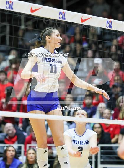 Thumbnail 1 in Byron Nelson vs. Dawson (UIL 6A D1 Volleyball Final) photogallery.