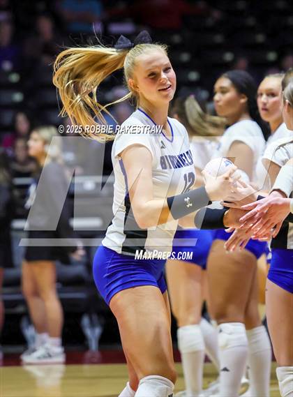 Thumbnail 2 in Byron Nelson vs. Dawson (UIL 6A D1 Volleyball Final) photogallery.