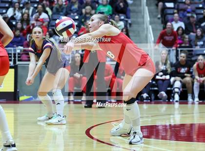Thumbnail 3 in Byron Nelson vs. Dawson (UIL 6A D1 Volleyball Final) photogallery.