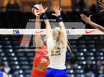 Thumbnail 1 in Byron Nelson vs. Dawson (UIL 6A D1 Volleyball Final) photogallery.