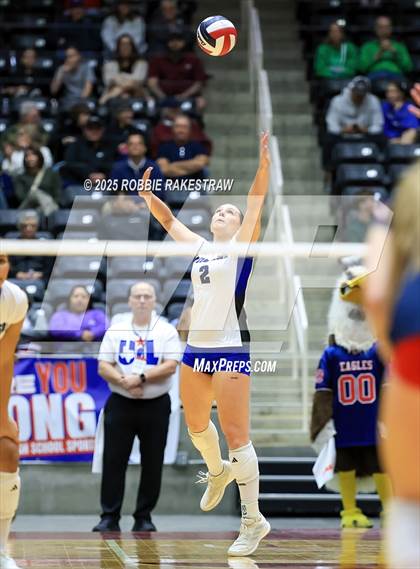 Thumbnail 2 in Byron Nelson vs. Dawson (UIL 6A D1 Volleyball Final) photogallery.
