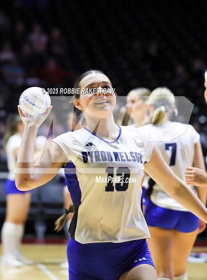 Thumbnail 1 in Byron Nelson vs. Dawson (UIL 6A D1 Volleyball Final) photogallery.