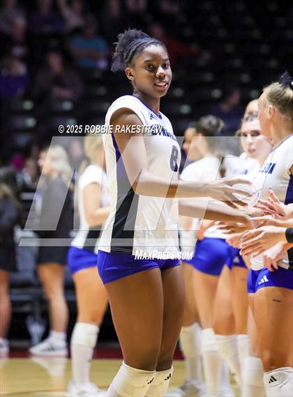 Thumbnail 1 in Byron Nelson vs. Dawson (UIL 6A D1 Volleyball Final) photogallery.
