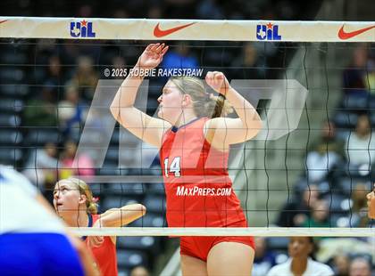 Thumbnail 2 in Byron Nelson vs. Dawson (UIL 6A D1 Volleyball Final) photogallery.