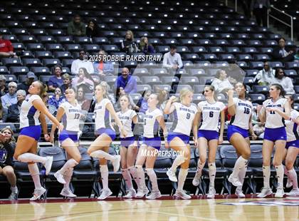 Thumbnail 2 in Byron Nelson vs. Dawson (UIL 6A D1 Volleyball Final) photogallery.