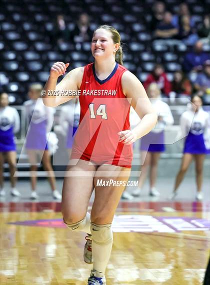 Thumbnail 3 in Byron Nelson vs. Dawson (UIL 6A D1 Volleyball Final) photogallery.