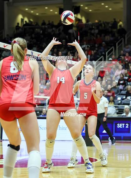 Thumbnail 2 in Byron Nelson vs. Dawson (UIL 6A D1 Volleyball Final) photogallery.