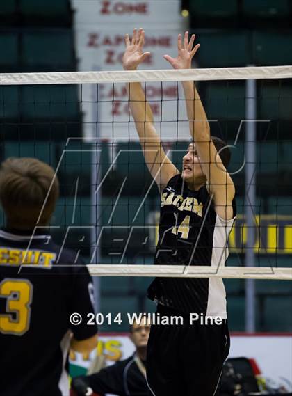 Thumbnail 2 in Sachem North vs. McQuaid Jesuit (NYSPHSAA Division I Final) photogallery.