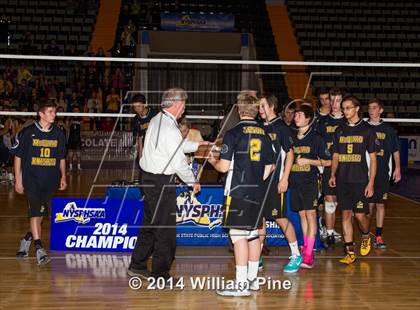 Thumbnail 3 in Sachem North vs. McQuaid Jesuit (NYSPHSAA Division I Final) photogallery.