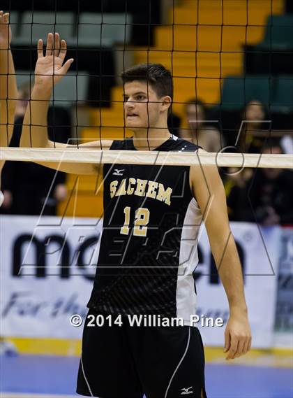 Thumbnail 3 in Sachem North vs. McQuaid Jesuit (NYSPHSAA Division I Final) photogallery.