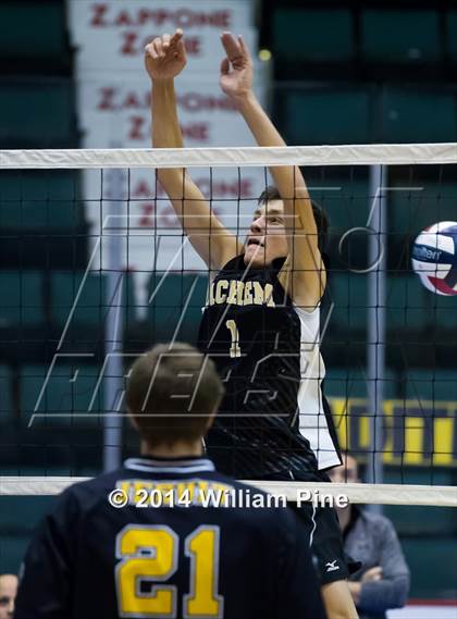 Thumbnail 2 in Sachem North vs. McQuaid Jesuit (NYSPHSAA Division I Final) photogallery.