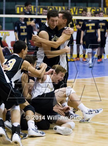 Thumbnail 2 in Sachem North vs. McQuaid Jesuit (NYSPHSAA Division I Final) photogallery.