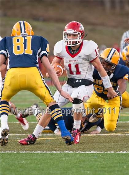 Thumbnail 3 in Wolcott vs. Ledyard (CIAC Class M Semifinal) photogallery.