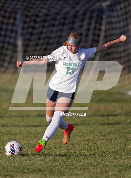 Thumbnail 1 in Cathedral vs Lawrence North (IHSAA Class 3A Sectional Semi Final)  photogallery.