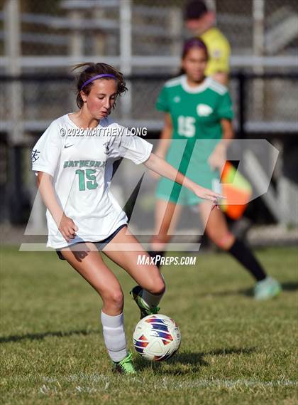 Thumbnail 3 in Cathedral vs Lawrence North (IHSAA Class 3A Sectional Semi Final)  photogallery.