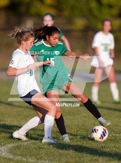 Thumbnail 3 in Cathedral vs Lawrence North (IHSAA Class 3A Sectional Semi Final)  photogallery.
