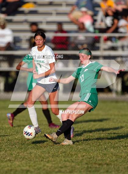 Thumbnail 1 in Cathedral vs Lawrence North (IHSAA Class 3A Sectional Semi Final)  photogallery.
