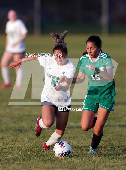 Thumbnail 3 in Cathedral vs Lawrence North (IHSAA Class 3A Sectional Semi Final)  photogallery.