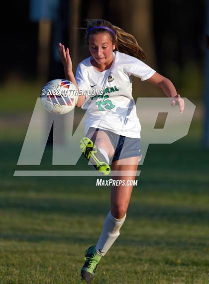 Thumbnail 3 in Cathedral vs Lawrence North (IHSAA Class 3A Sectional Semi Final)  photogallery.
