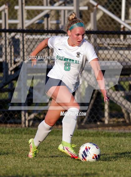 Thumbnail 2 in Cathedral vs Lawrence North (IHSAA Class 3A Sectional Semi Final)  photogallery.
