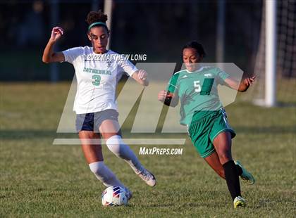 Thumbnail 3 in Cathedral vs Lawrence North (IHSAA Class 3A Sectional Semi Final)  photogallery.