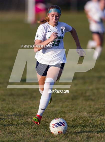 Thumbnail 1 in Cathedral vs Lawrence North (IHSAA Class 3A Sectional Semi Final)  photogallery.
