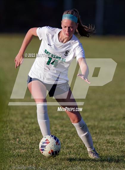 Thumbnail 3 in Cathedral vs Lawrence North (IHSAA Class 3A Sectional Semi Final)  photogallery.