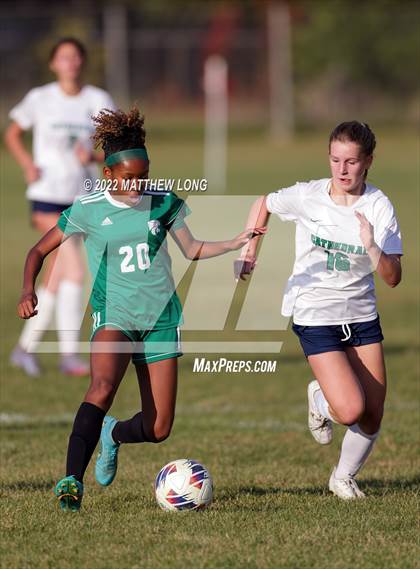 Thumbnail 3 in Cathedral vs Lawrence North (IHSAA Class 3A Sectional Semi Final)  photogallery.