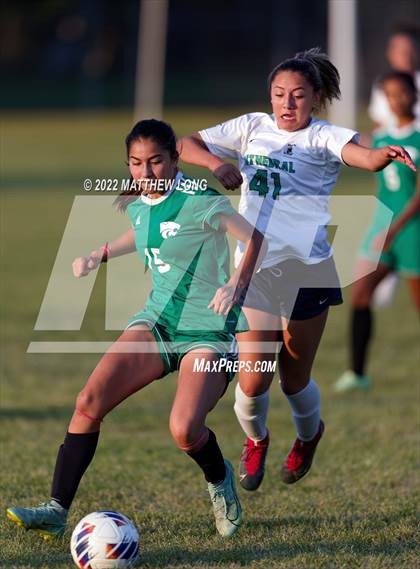 Thumbnail 3 in Cathedral vs Lawrence North (IHSAA Class 3A Sectional Semi Final)  photogallery.