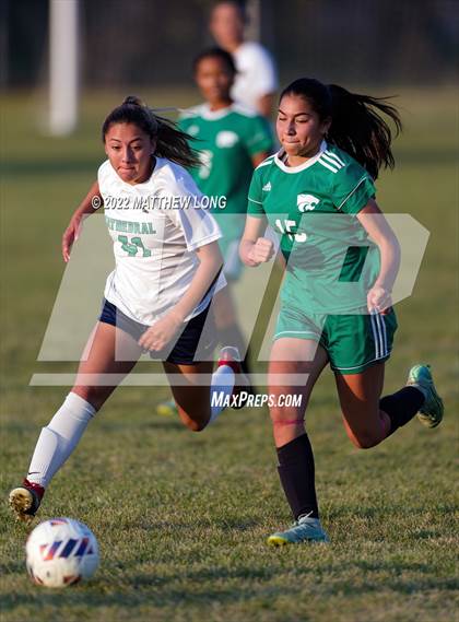 Thumbnail 2 in Cathedral vs Lawrence North (IHSAA Class 3A Sectional Semi Final)  photogallery.