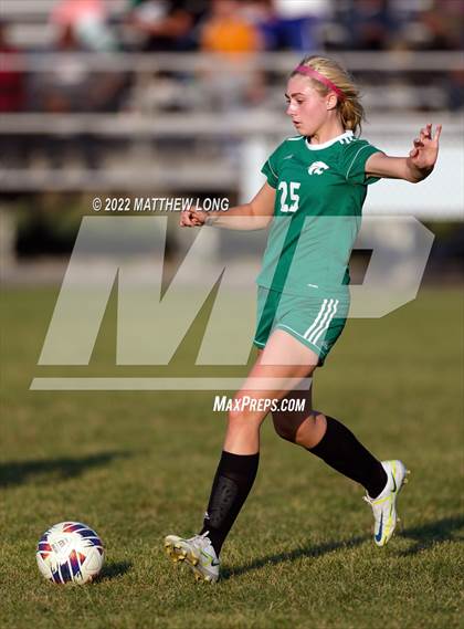 Thumbnail 3 in Cathedral vs Lawrence North (IHSAA Class 3A Sectional Semi Final)  photogallery.