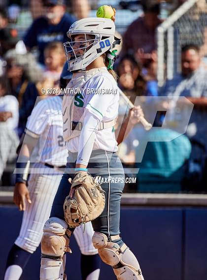 Thumbnail 2 in Dixon vs. Central Catholic (CIF SJS D4 Final) photogallery.